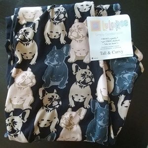 NWT Lularoe Frenchie leggings🦄